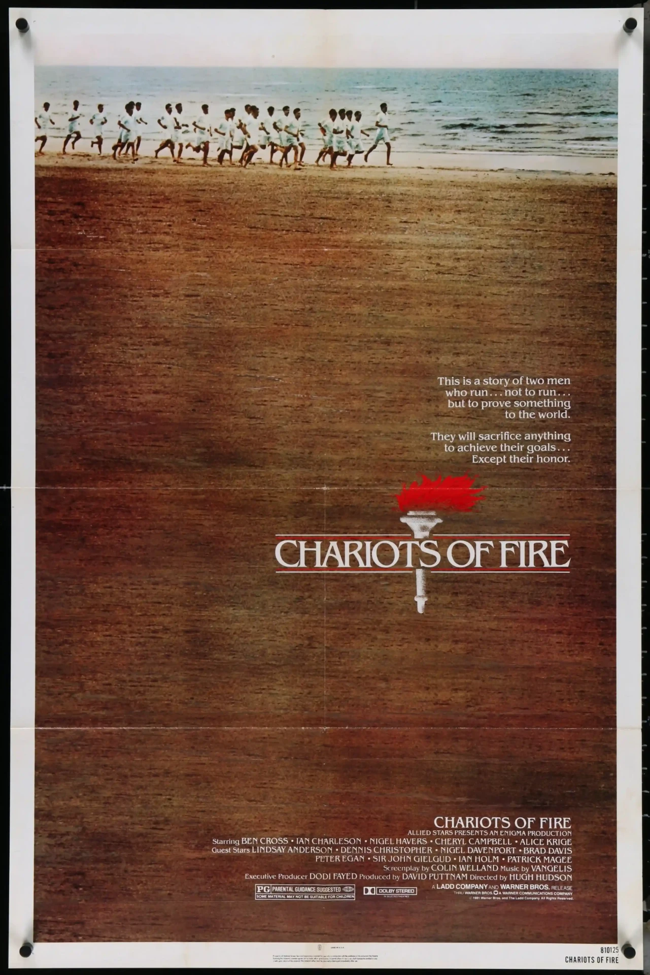 Chariots of Fire original theatrical poster