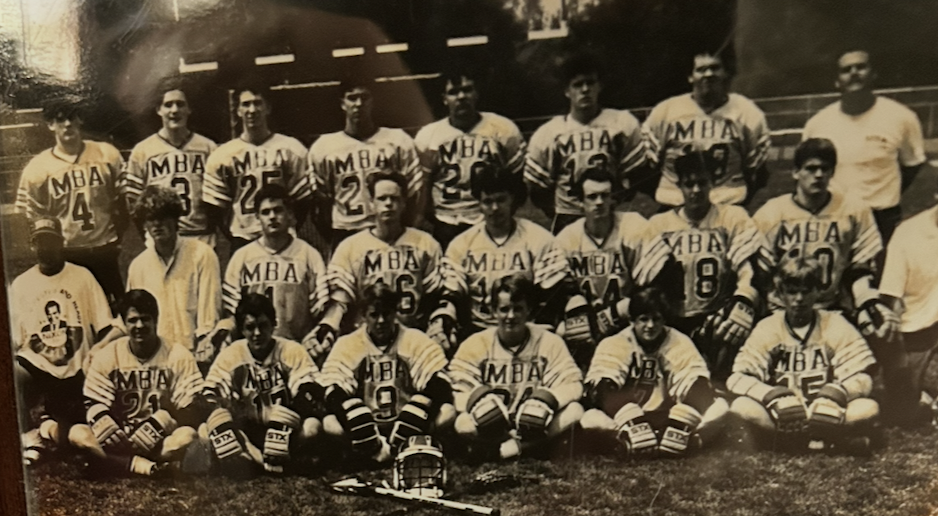 Montgomery Bell Academy lacrosse team photograph